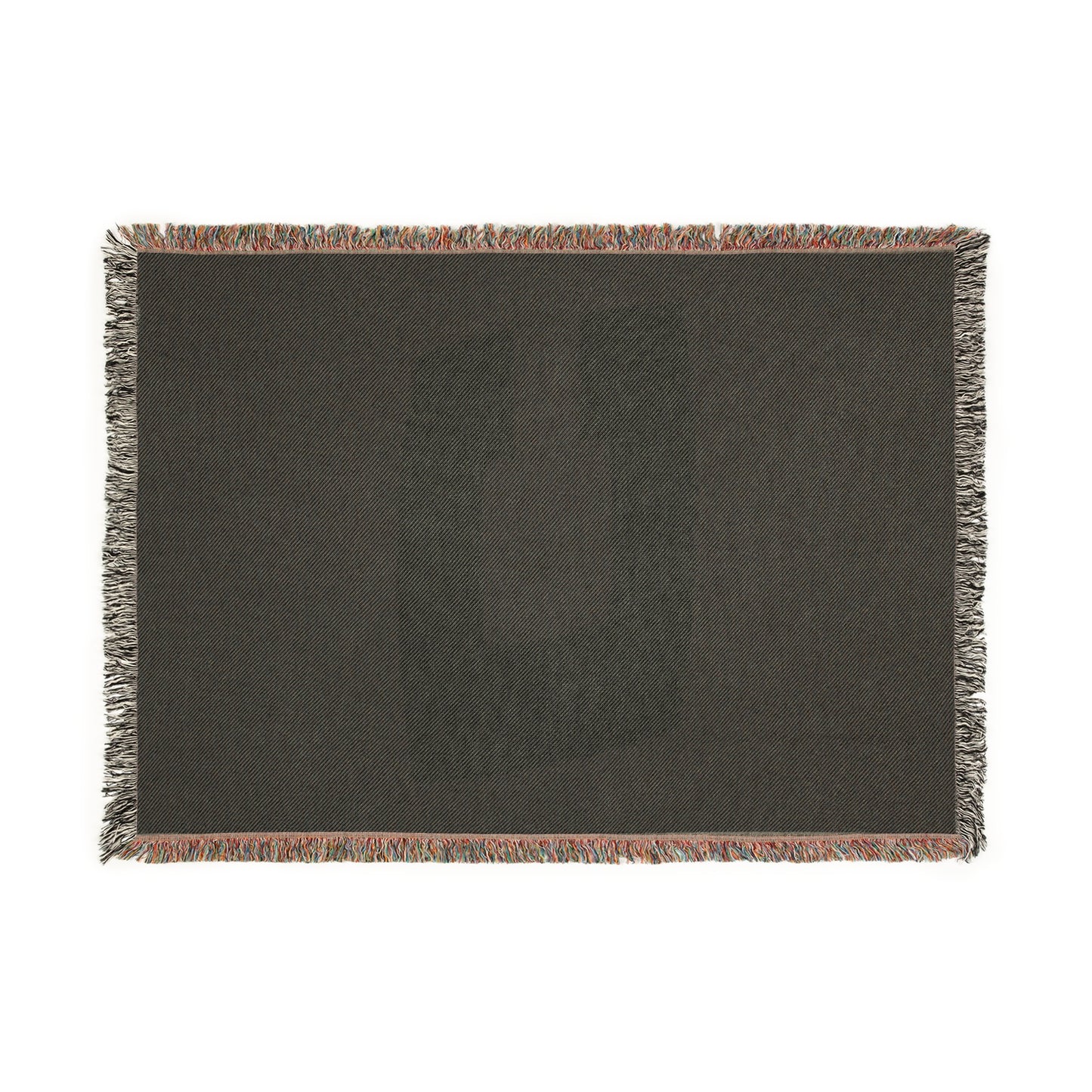 Pink Canes Woven Blanket